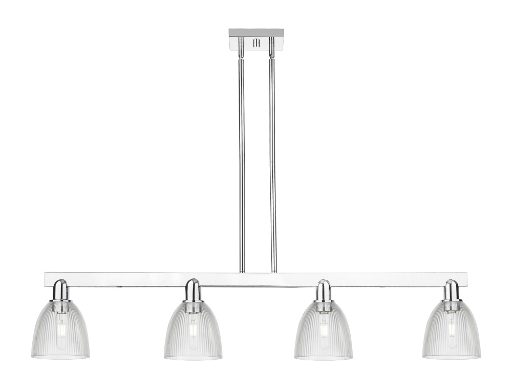 Castile - 4 Light - 49 inch - Polished Chrome - Stem hung - Island Light
