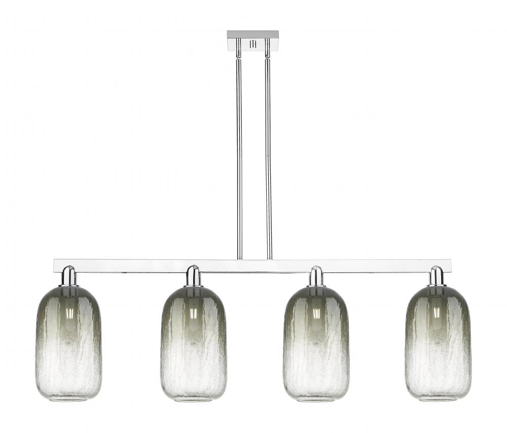 Brookhaven Cloche - 4 Light - 48 inch - Polished Chrome - Stem hung - Island Light