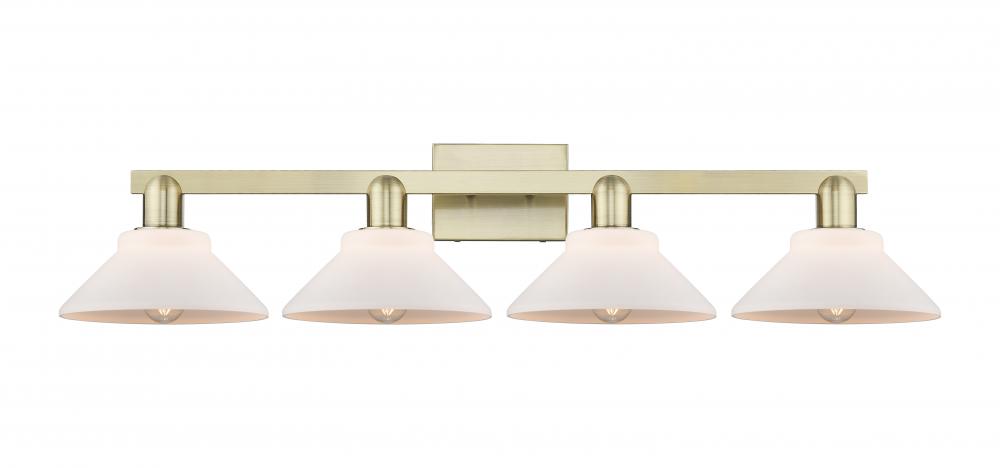 Orwell - 4 Light - 35 inch - Antique Brass - Bath Vanity Light