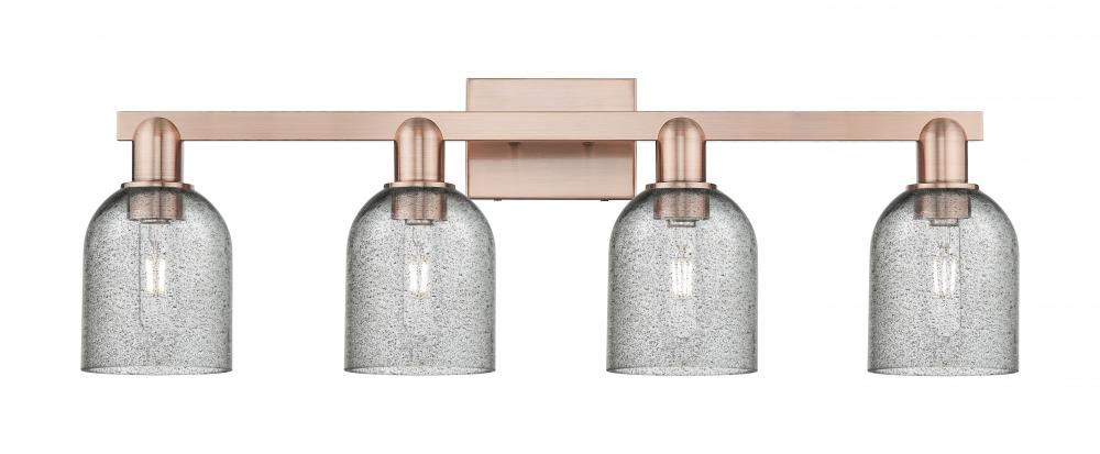 Caledonia - 4 Light - 32 inch - Antique Copper - Bath Vanity Light