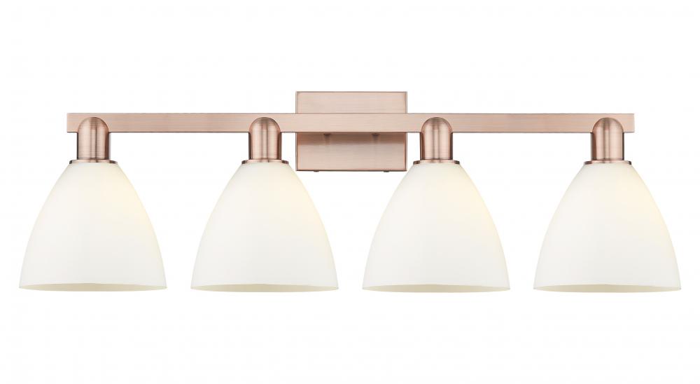 Bristol - 4 Light - 35 inch - Antique Copper - Bath Vanity Light