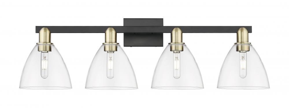 Bristol - 4 Light - 35 inch - Black Antique Brass - Bath Vanity Light