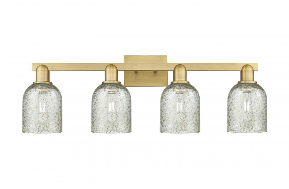 Caledonia - 4 Light - 32 inch - Brushed Brass - Bath Vanity Light