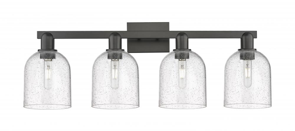 Bella - 4 Light - 33 inch - Matte Black - Bath Vanity Light
