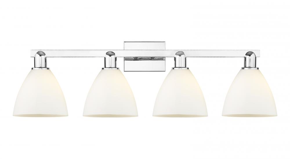 Bristol - 4 Light - 35 inch - Polished Chrome - Bath Vanity Light