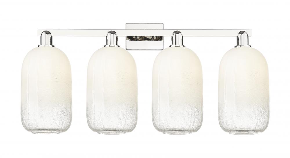 Brookhaven Cloche - 4 Light - 36 inch - Polished Nickel - Bath Vanity Light