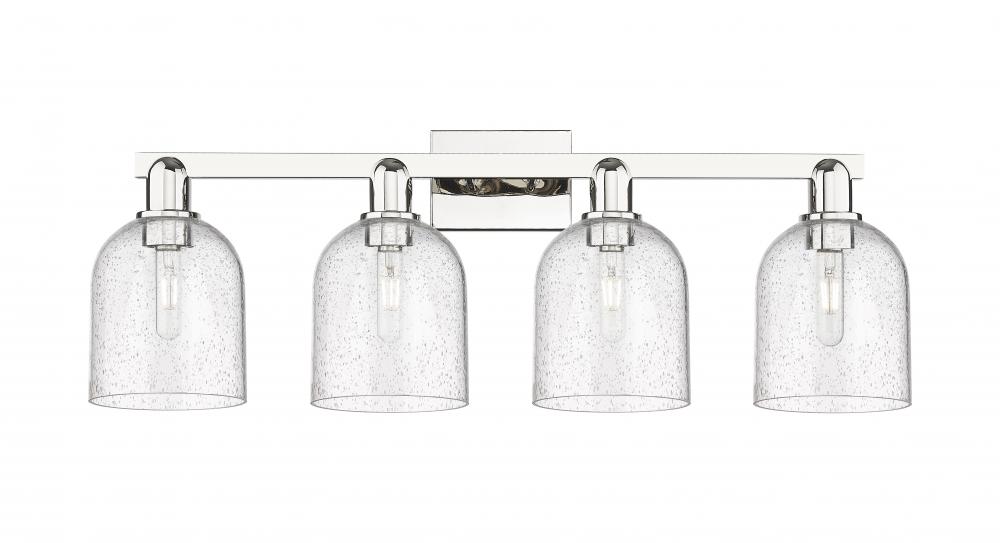 Bella - 4 Light - 33 inch - Polished Nickel - Bath Vanity Light