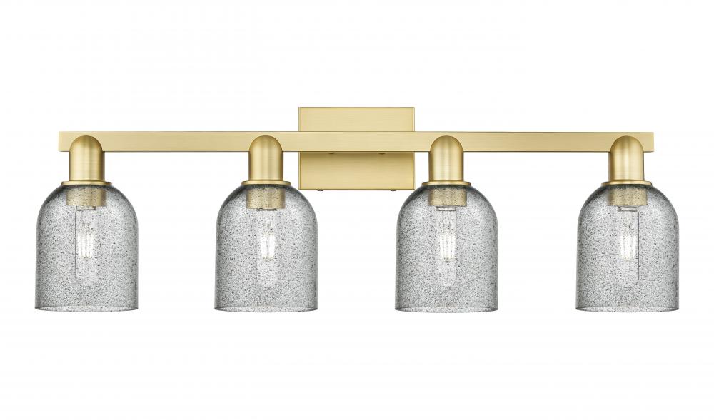 Caledonia - 4 Light - 32 inch - Satin Gold - Bath Vanity Light