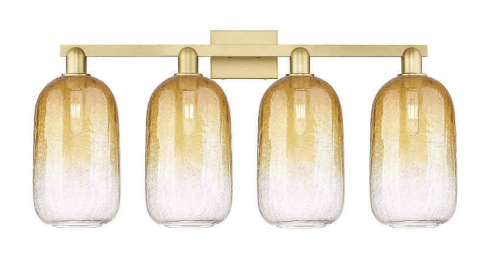 Brookhaven Cloche - 4 Light - 36 inch - Satin Gold - Bath Vanity Light