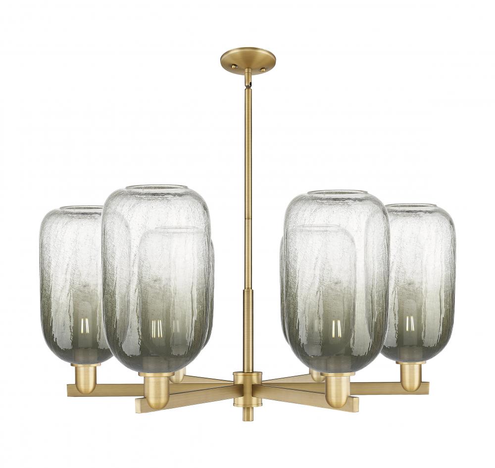 Brookhaven Cloche - 6 Light - 24 inch - Brushed Brass - Chandelier