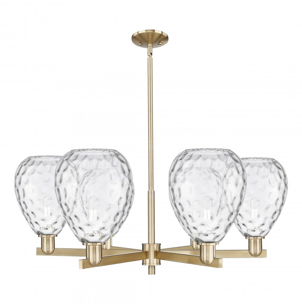 Waverly - 6 Light - 38 inch - Champagne Bronze - Stem hung - Chandelier
