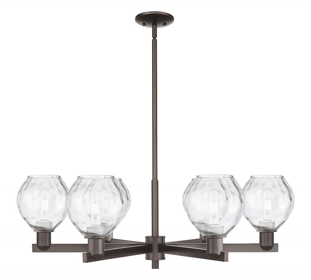 Waverly - 6 Light - 36 inch - Oil Rubbed Bronze - Stem hung - Chandelier