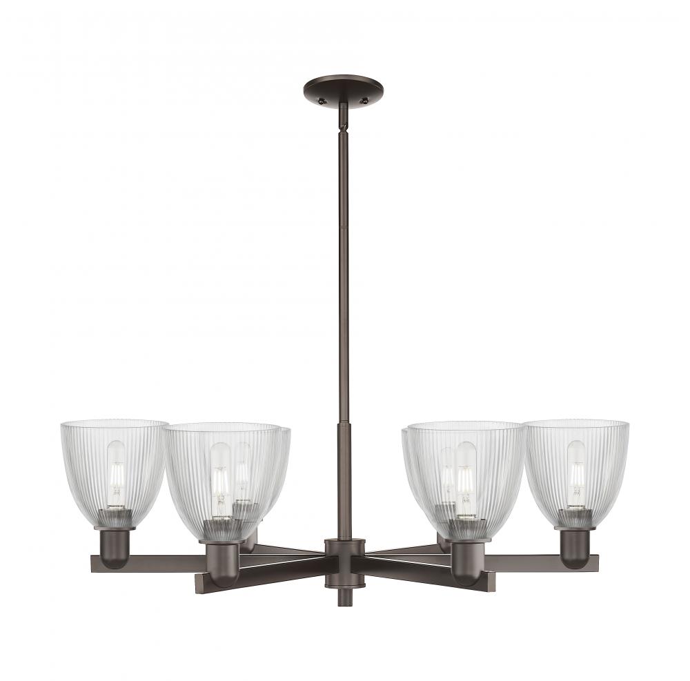 Castile - 6 Light - 36 inch - Oil Rubbed Bronze - Stem hung - Chandelier