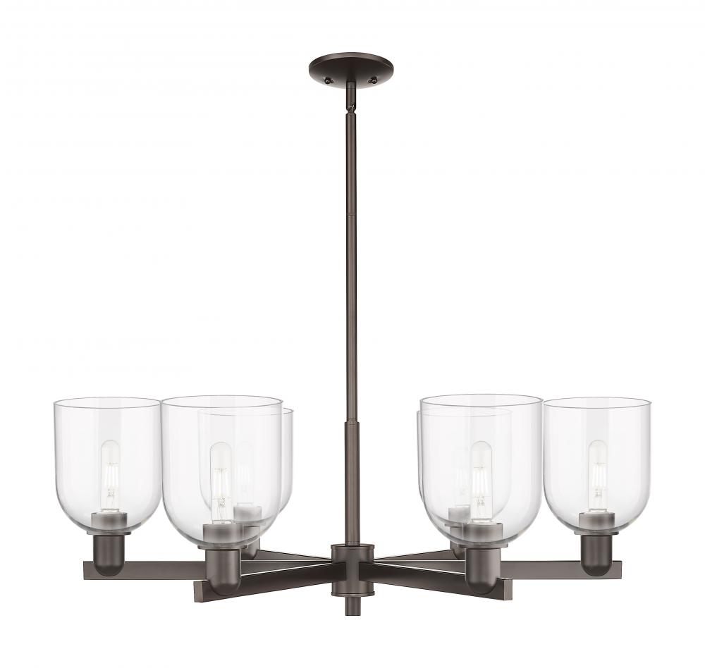 Bella - 6 Light - 35 inch - Oil Rubbed Bronze - Stem hung - Chandelier