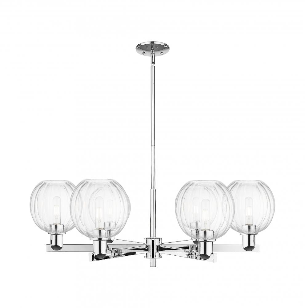 Preston Globe - 6 Light - 24 inch - Polished Chrome - Chandelier
