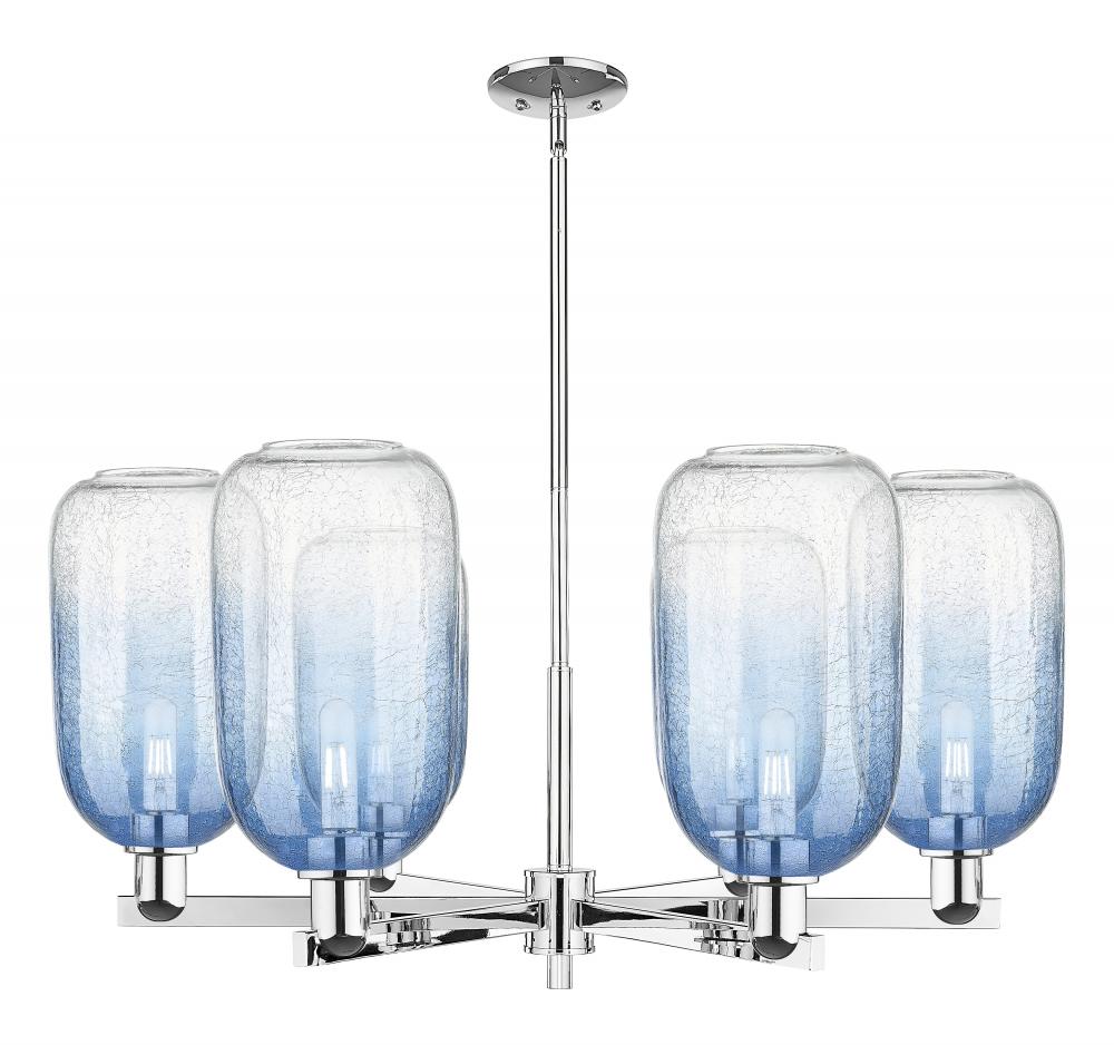 Brookhaven Cloche - 6 Light - 24 inch - Polished Chrome - Chandelier