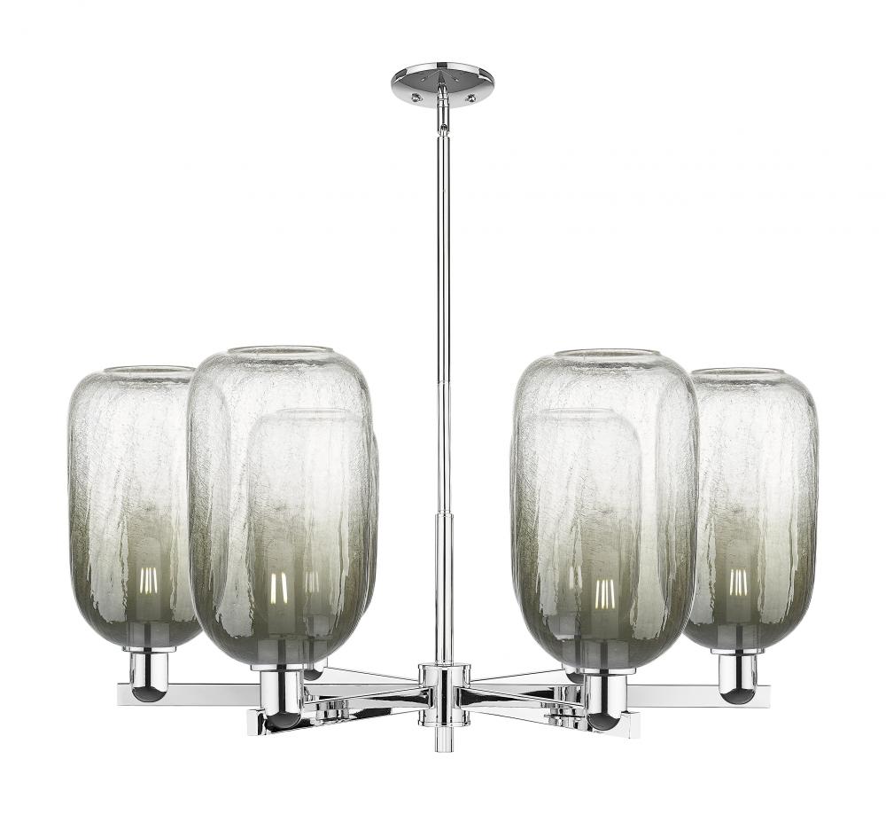 Brookhaven Cloche - 6 Light - 24 inch - Polished Chrome - Chandelier