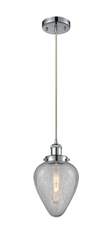 Geneseo - 1 Light - 6 inch - Polished Chrome - Cord hung - Mini Pendant