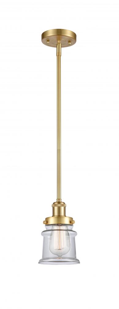 Canton - 1 Light - 6 inch - Satin Gold - Mini Pendant