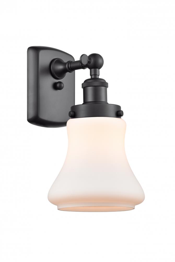 Bellmont - 1 Light - 6 inch - Matte Black - Sconce