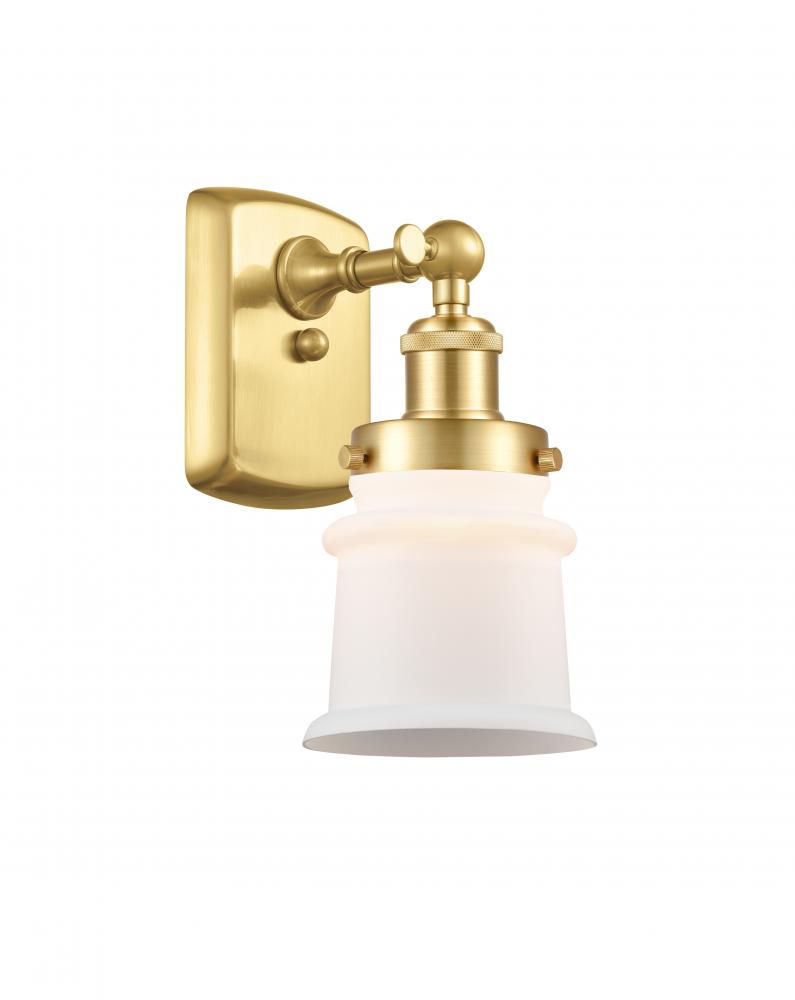 Canton - 1 Light - 6 inch - Satin Gold - Sconce