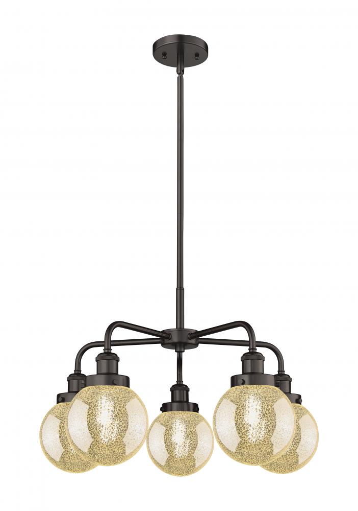 Beacon - 5 Light - 25 inch - Oil Rubbed Bronze - Chandelier