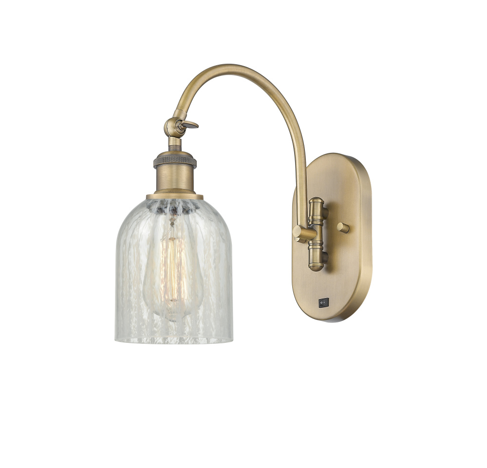 Caledonia - 1 Light - 5 inch - Brushed Brass - Sconce