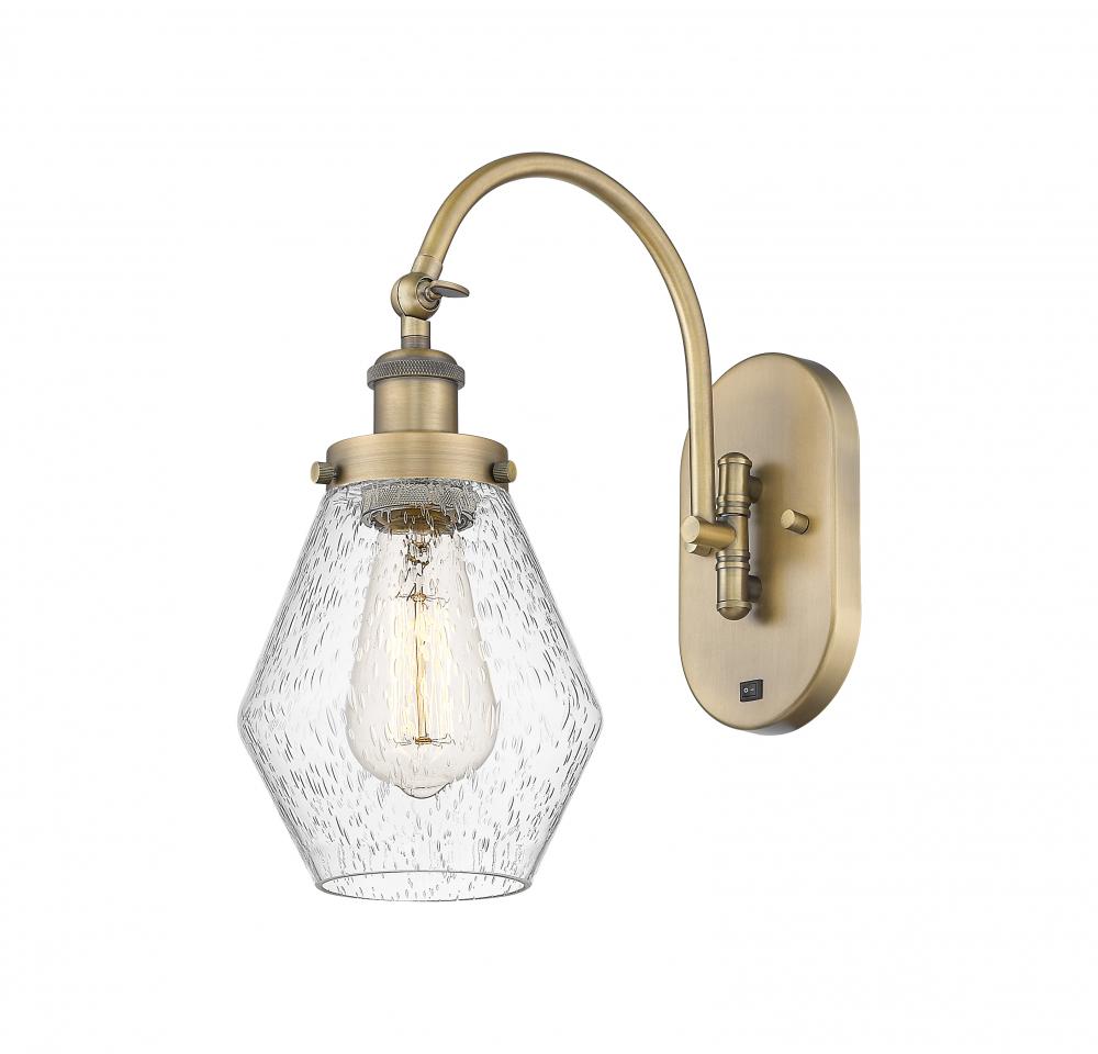 Cindyrella - 1 Light - 6 inch - Brushed Brass - Adjustable - Sconce