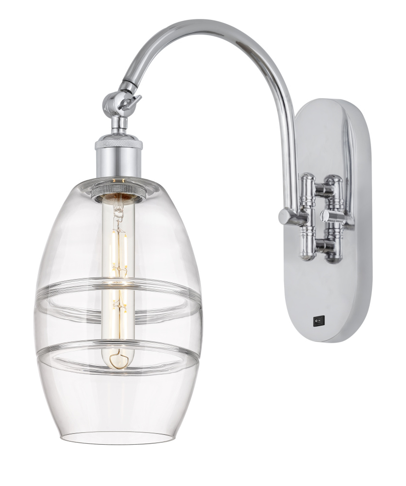 Vaz - 1 Light - 6 inch - Polished Chrome - Adjustable - Sconce