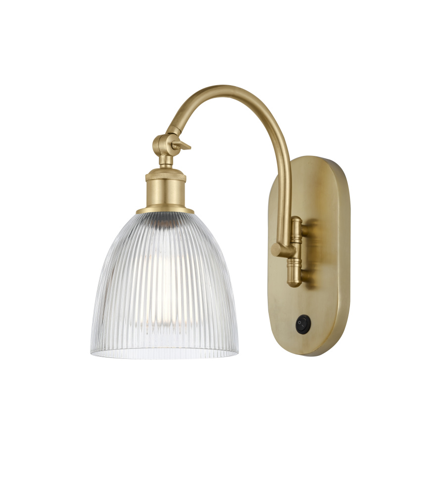 Castile - 1 Light - 6 inch - Satin Gold - Sconce