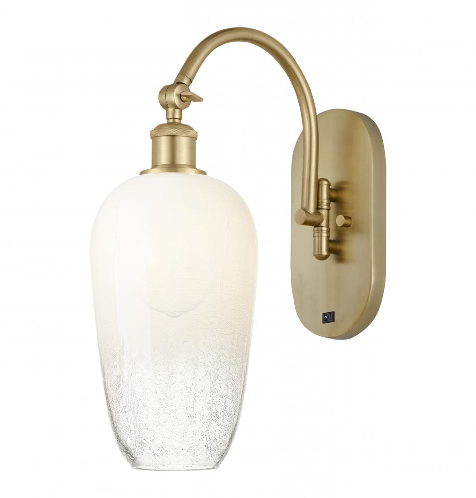 Brookhaven Flute - 1 Light - 7 inch - Satin Gold - Sconce