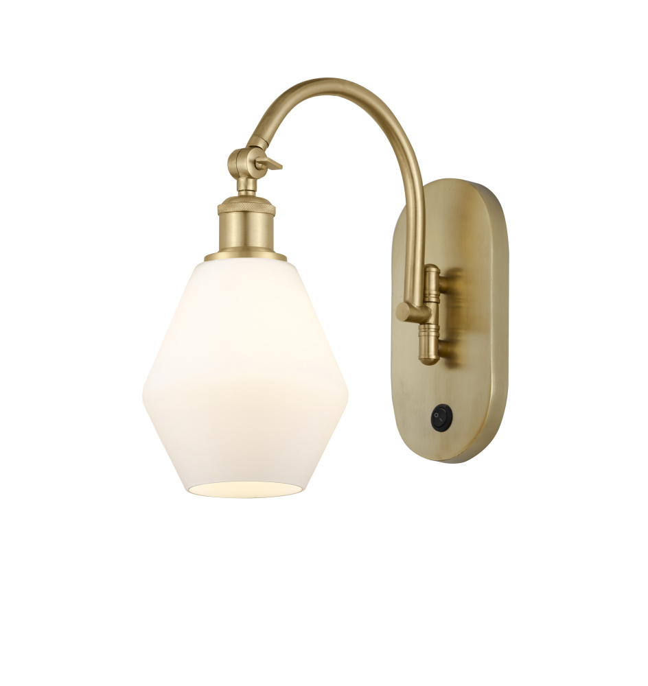 Cindyrella - 1 Light - 6 inch - Satin Gold - Adjustable - Sconce