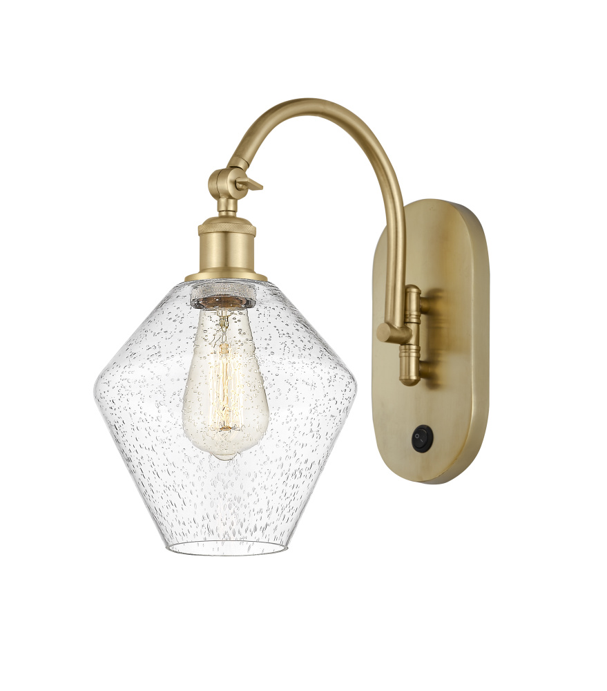 Cindyrella - 1 Light - 8 inch - Satin Gold - Adjustable - Sconce