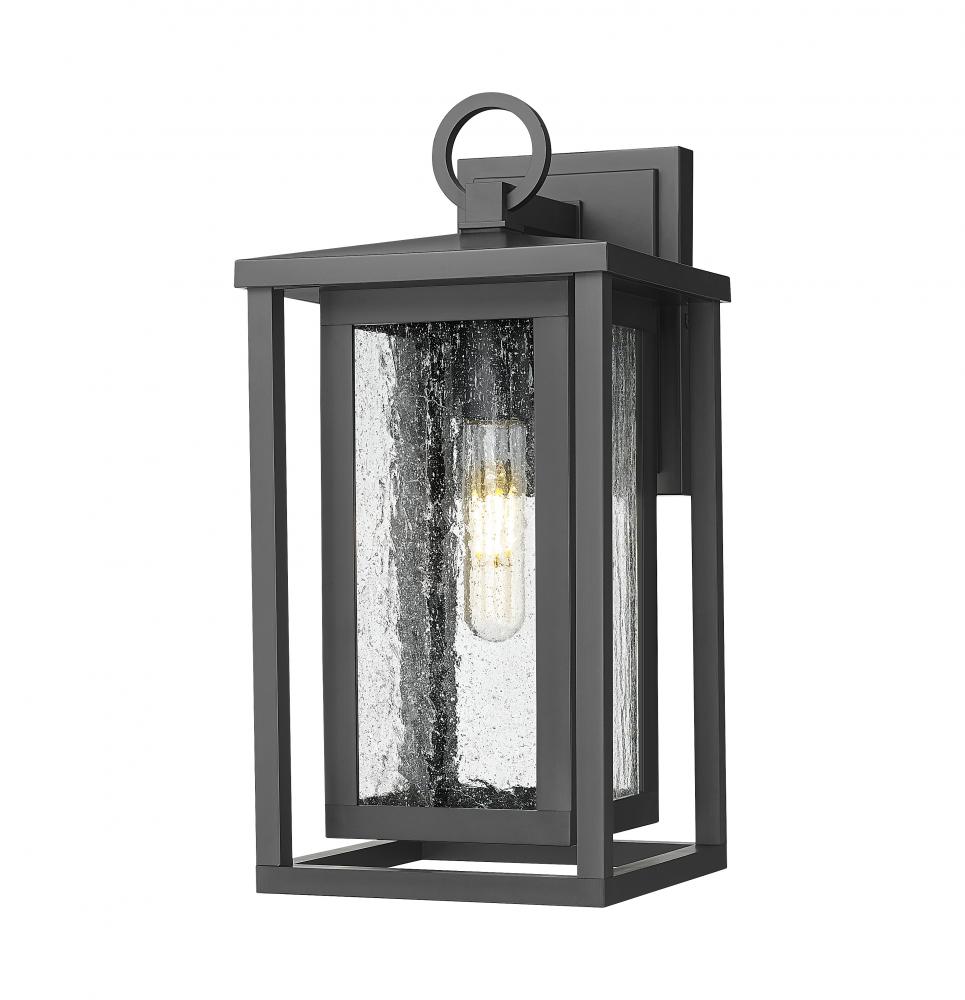 Ashland - 1 Light - 8 inch - Matte Black - Coastal Outdoor Sconce