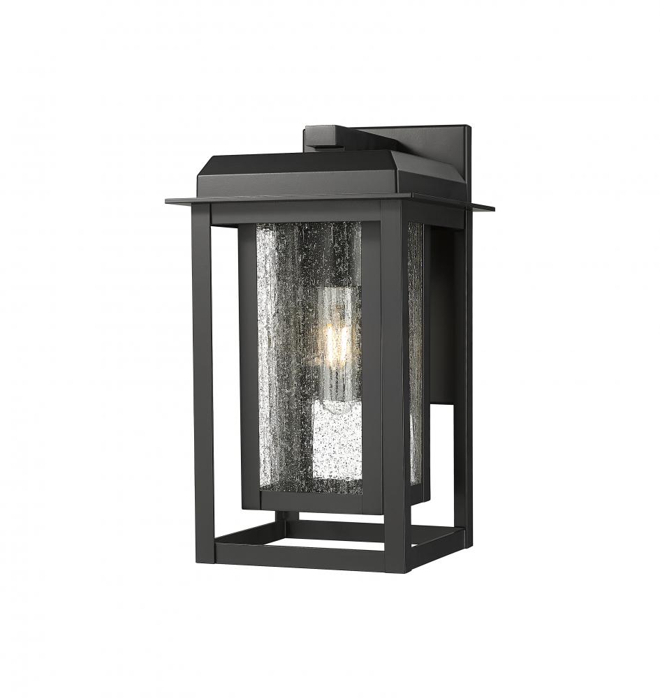 Mansfield - 1 Light - 8 inch - Matte Black - Coastal Outdoor Sconce
