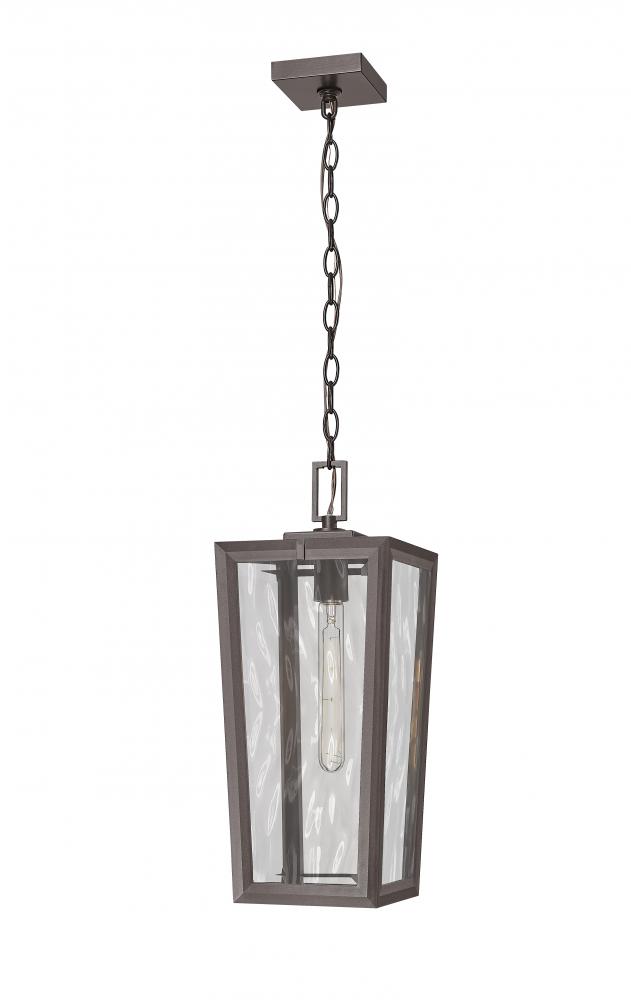 Madison - 1 Light - 8 inch - Bronze - Coastal Outdoor Pendant