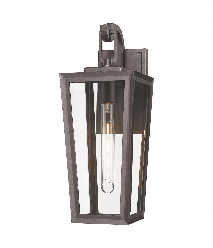 Madison - 1 Light - 8 inch - Bronze - Coastal Outdoor Sconce