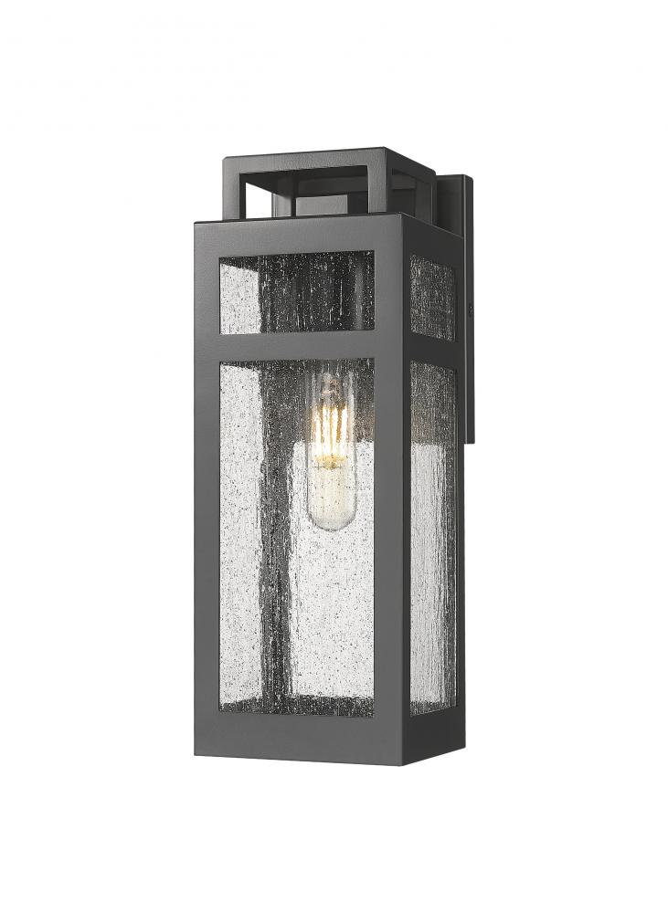Ridgeway - 1 Light - 5 inch - Matte Black - Coastal Outdoor Sconce