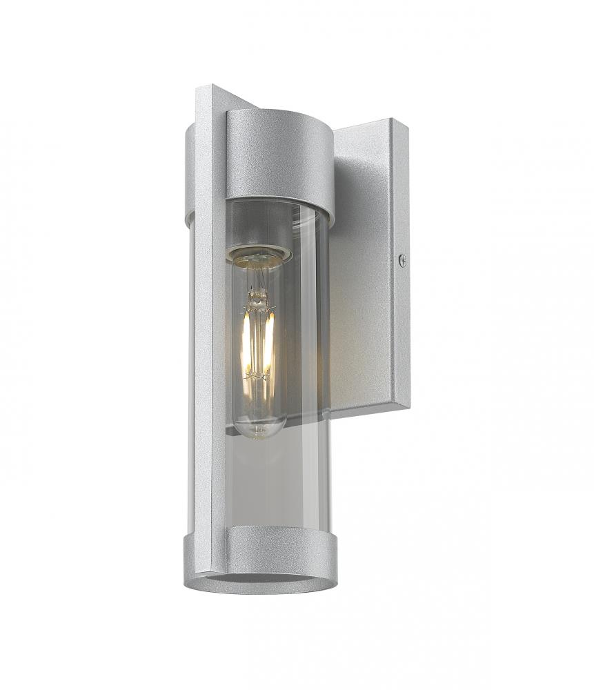 Stratford - 1 Light - 10 inch - Silver - Coastal Outdoor Sconce