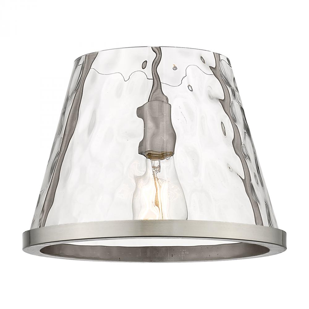 Lux - 1 Light - 12 inch - Brushed Brass - Chain Hung - Mini Pendant