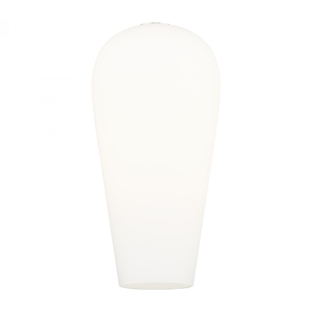 Chelsea - White - 8 inch - Glass