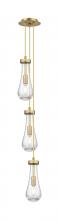 Innovations Lighting 103-451-1P-BB-G451-4SDY - Owego - 3 Light - 7 inch - Brushed Brushed Brass - Multi Pendant