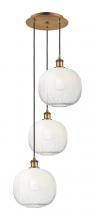 Innovations Lighting 113B-3P-BB-G481-10OP - Brookhaven Sphere - 3 Light - 17 inch - Brushed Brass - Cord Hung - Multi Pendant