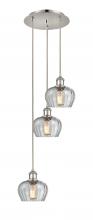 Innovations Lighting 113B-3P-PN-G92 - Fenton - 3 Light - 13 inch - Polished Nickel - Cord Hung - Multi Pendant