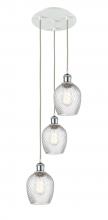 Innovations Lighting 113B-3P-WPC-G292 - Salina - 3 Light - 12 inch - White Polished Chrome - Cord Hung - Multi Pendant