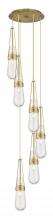 Innovations Lighting 116-452-1P-BB-G452-4SDY - Milan - 6 Light - 15 inch - Brushed Brass - Multi Pendant