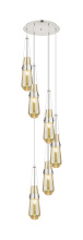 Innovations Lighting 116-452-1P-PN-G452-4ME - Milan - 6 Light - 15 inch - Polished Nickel - Multi Pendant