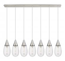 Innovations Lighting 127-450-1P-PN-G450-6SCL - Malone - 7 Light - 50 inch - Polished Nickel - Linear Pendant
