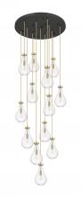 Innovations Lighting 132BK-451-1P-CB-G451-7CL - Owego - 13 Light - 32 inch - Champagne Bronze - Multi Pendant