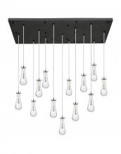 Innovations Lighting 154BK-451-1P-PN-G451-4CL - Owego - 13 Light - 54 inch - Polished Nickel - Multi Pendant